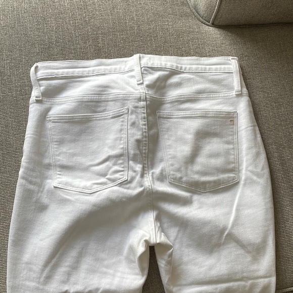 Madewell 10” high-rise skinny jeans in white - Picture 6 of 6